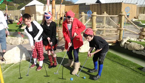 Pirate Adventure Mini Golf at SEA LIFE Weymouth