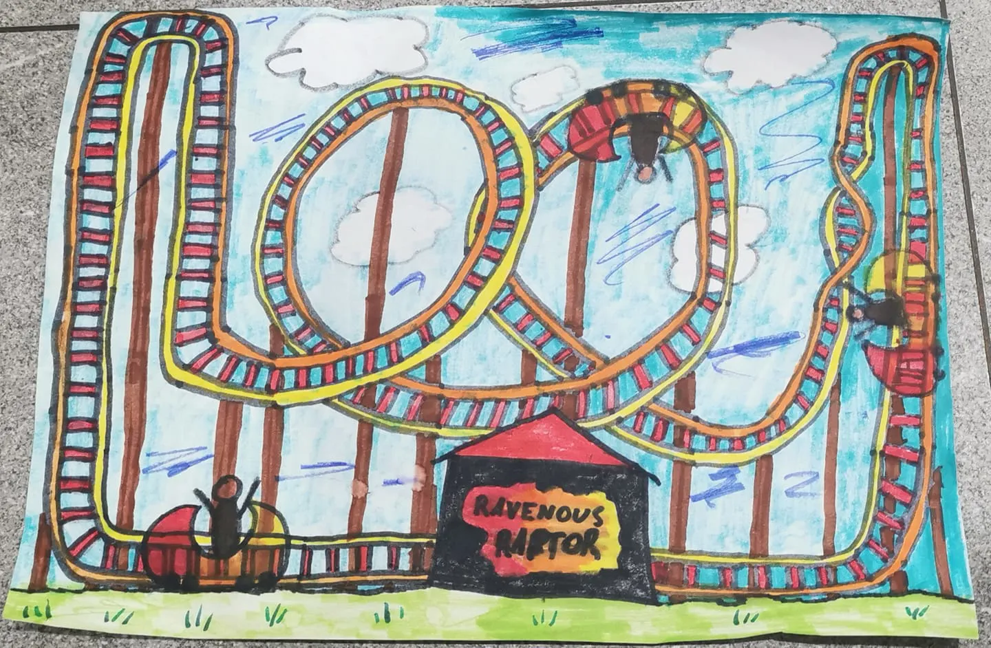Rollercoaster Winner Get Creative