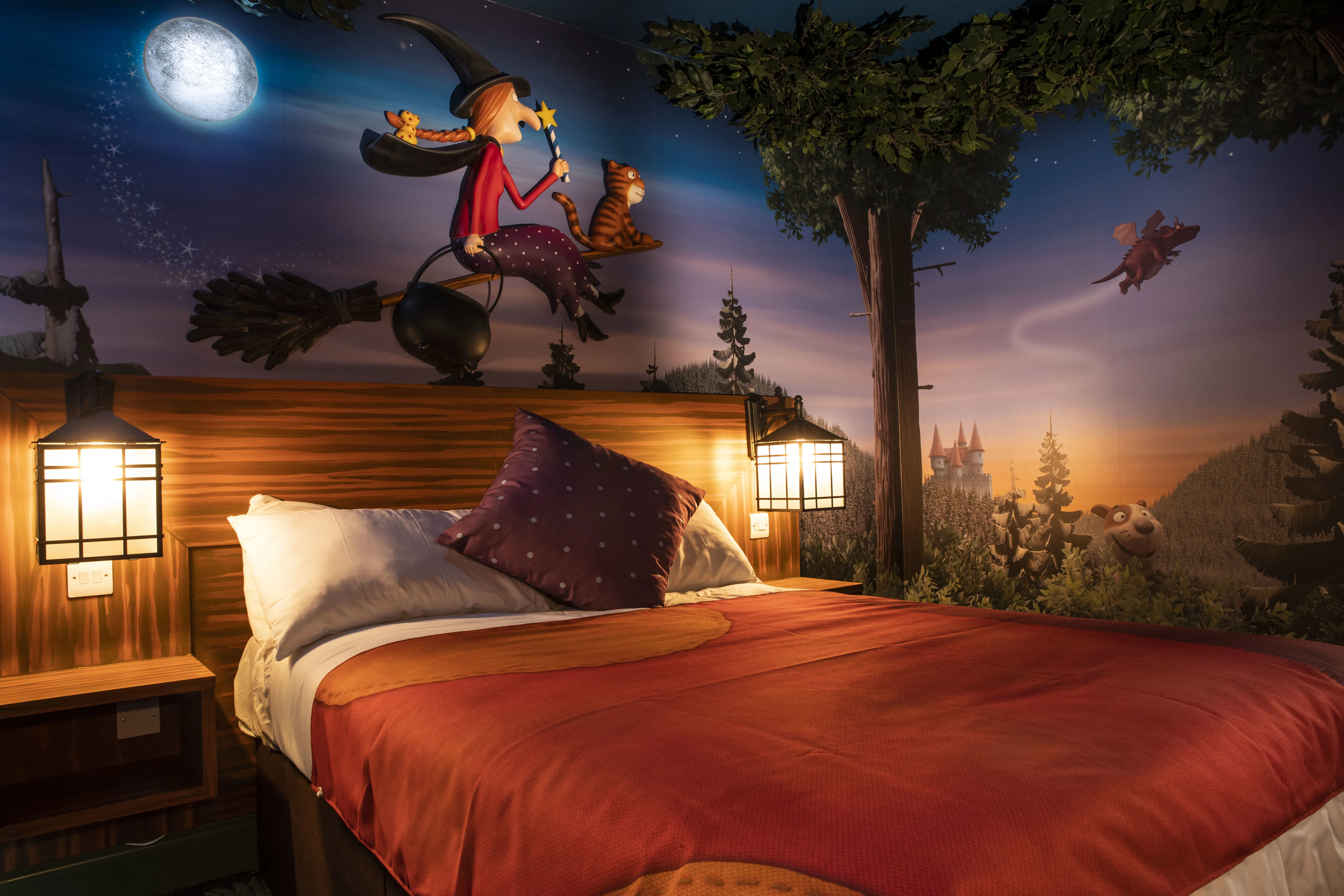 Room on the Broom themed room at the Chessington Safari Hotel