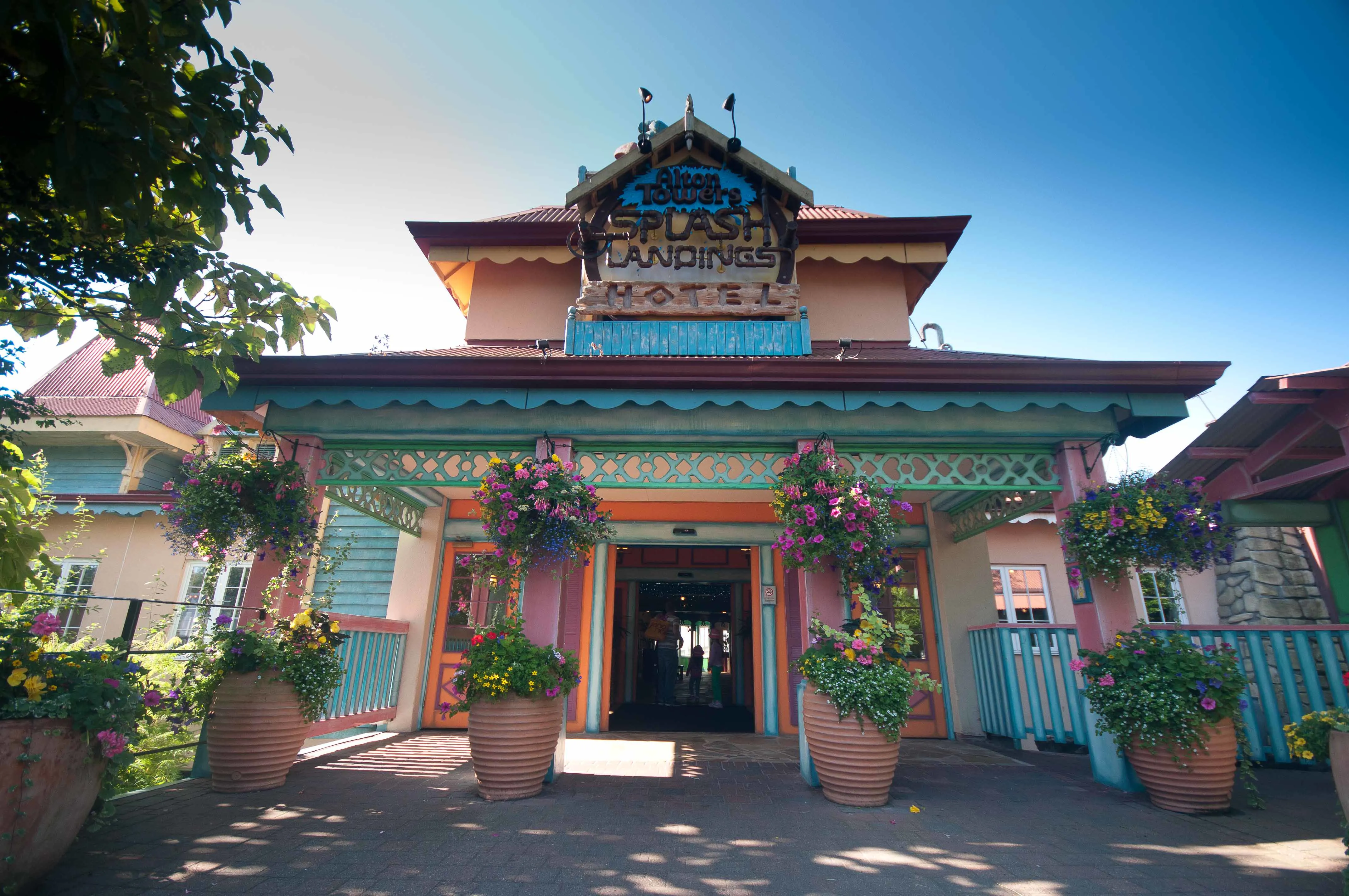 The Splash Landings Hotel at the Alton Towers Resort