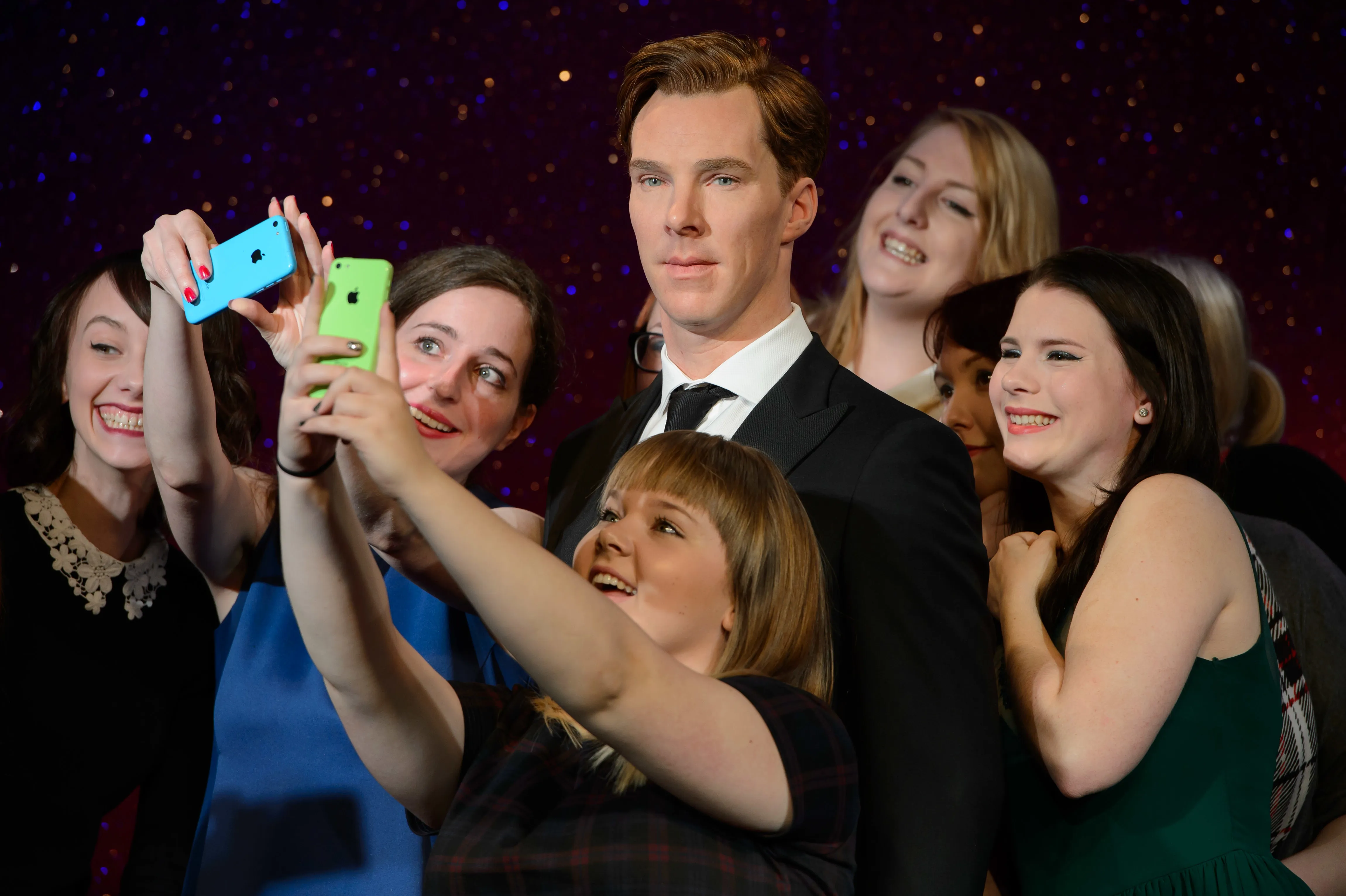 Benedict Cumberbatch Figure at Madame Tussauds London