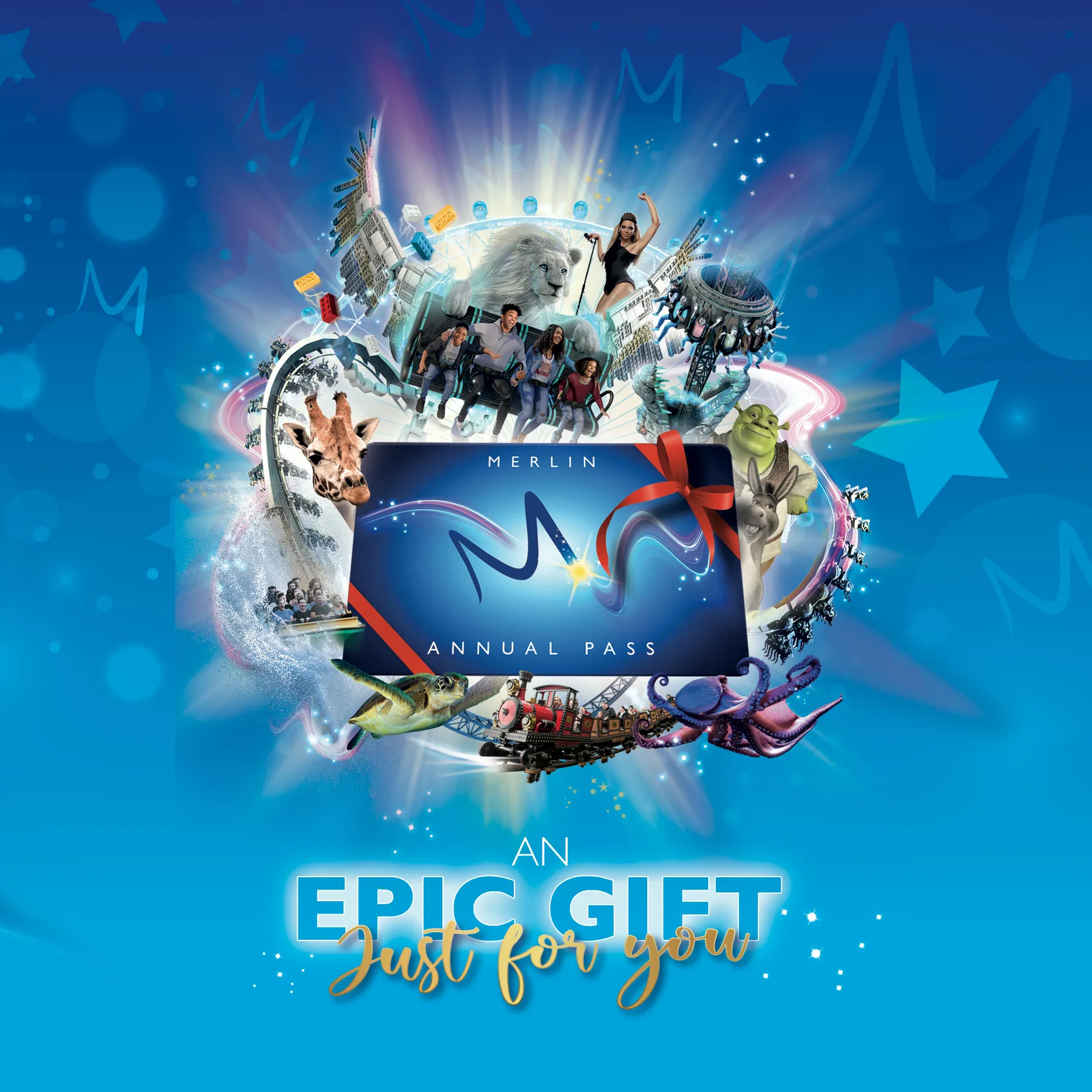 Merlin Annual Pass Blank Gift Voucher